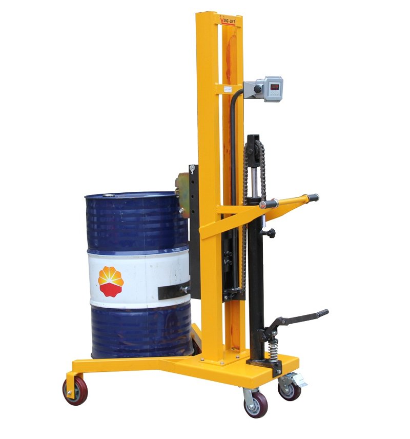 DTF450C-1腳踏式油桶搬運(yùn)車(chē)